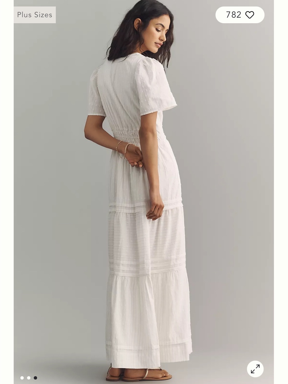 Somerset Lurex Maxi Dress - Picture 2 of 2